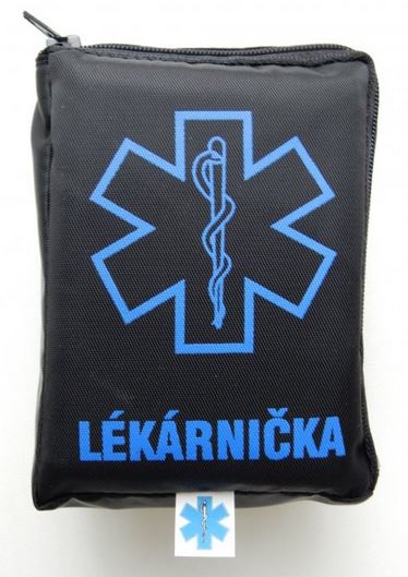 Outdoor lékárnička Rescue černá